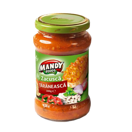 Q001 MANDY FOOD ZACUSCA TARANEASCA 12X300G