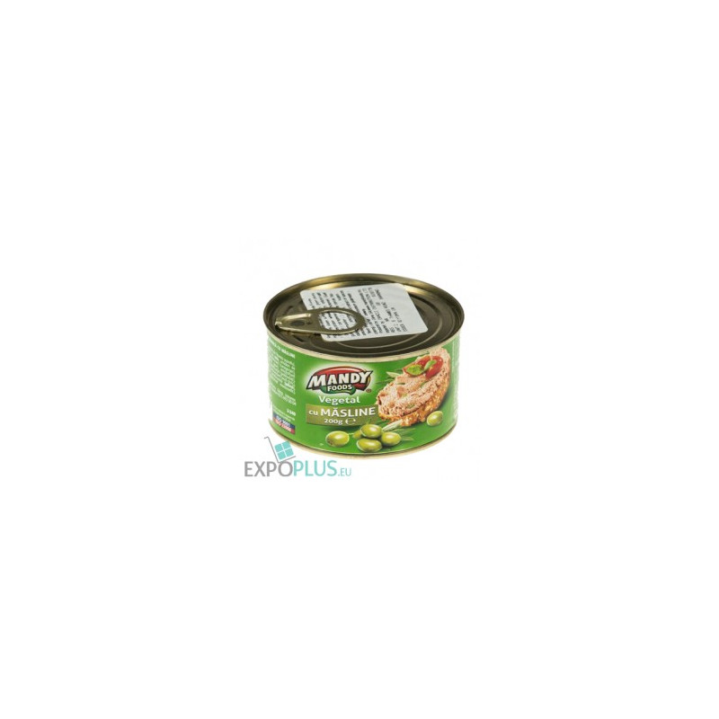 Q008 MANDY FOODS VEGETAL MASLINE (6X120G)
