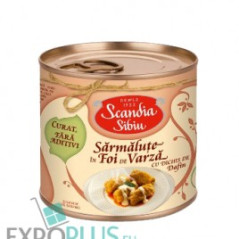 Q048 SC.SIB. SARMALUTE FOI DE VARZA CU DISCHIS DE DAFIN 400G