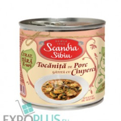 Q052 SCANDIA SIBIU TOCANITA PORC GATITA CU CIUPERCI 6X400G