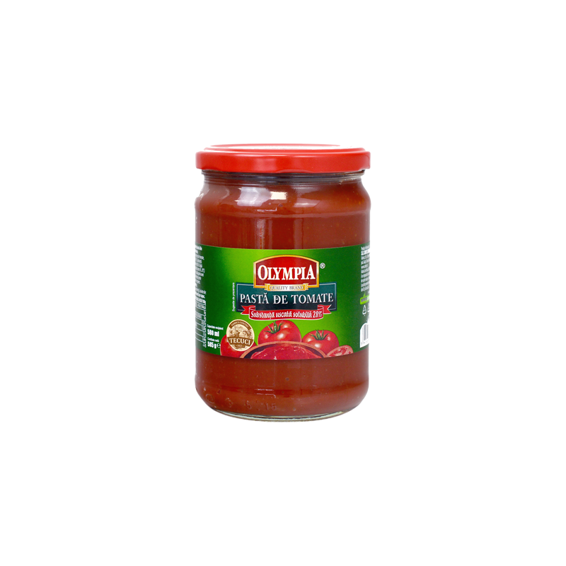 Q236 OLYMPIA PASTA DE TOMATE 28% (6X580ML)