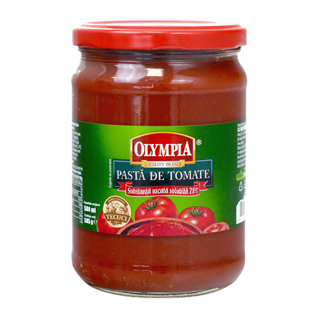 Q236 OLYMPIA PASTA DE TOMATE 28% (6X580ML)