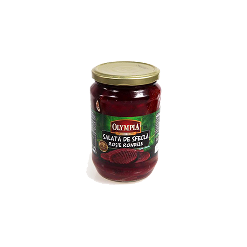 Q240 OLYMPIA SALATA SFECLA ROSIE RONDELE (6X720ML)