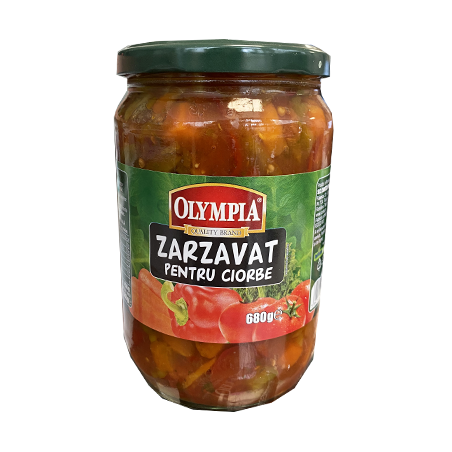 Q243 OLYMPIA ZARZAVAT PENTRU CIORBE 6X720ML
