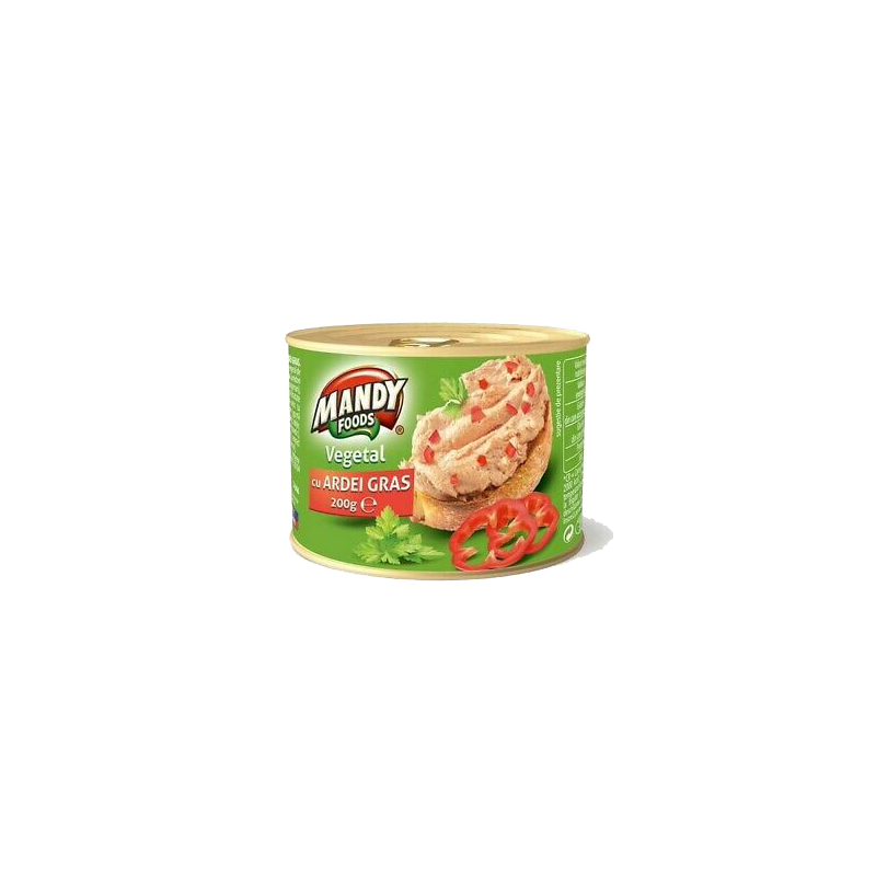Q297 MANDY FOODS VEGETAL CU ARDEI GRAS (6X200G)