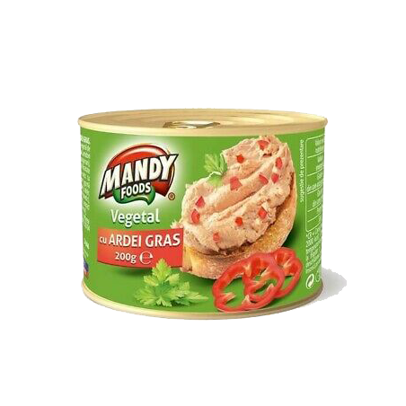 Q297 MANDY FOODS VEGETAL CU ARDEI GRAS (6X200G)