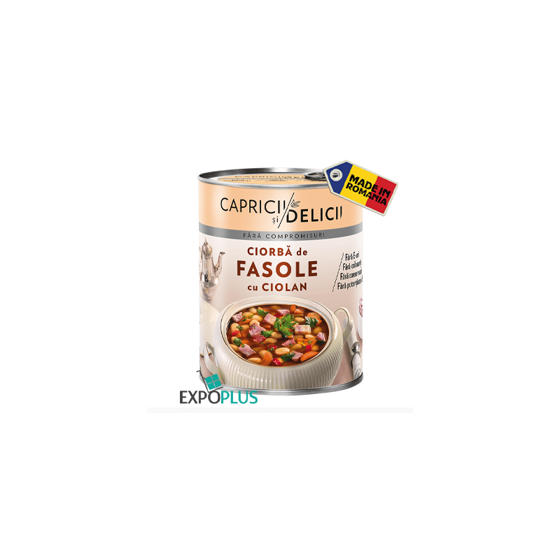 Q380 C&D CIORBA DE FASOLE CU CIOLAN (9X400G)