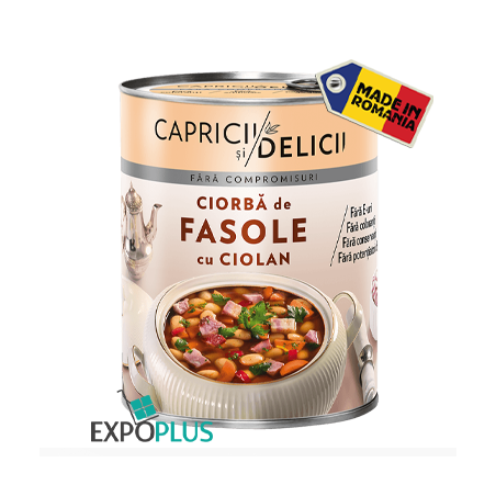 Q380 C&D CIORBA DE FASOLE CU CIOLAN (9X400G)