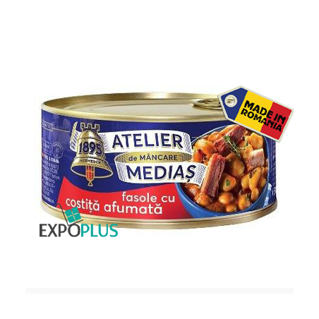 Q384 ATELIER MEDIAS DE MANCARE FASOLE CU COSTITA (6X300G)