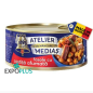 Q384 ATELIER MEDIAS DE MANCARE FASOLE CU COSTITA (6X300G)