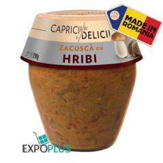 Q411 C&D ZACUSCA CU HRIBI (6X290G)