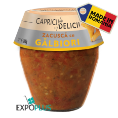 Q412 C&D ZACUSCA CU GALBIORI (6X290G)