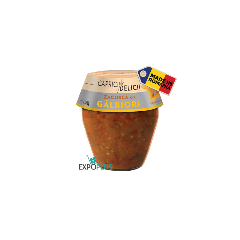 Q412 C&D ZACUSCA CU GALBIORI (6X290G)