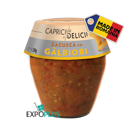 Q412 C&D ZACUSCA CU GALBIORI (6X290G)