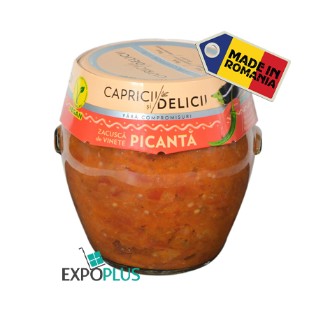 Q415 C&D ZACUSCA DE VINETE PICANTA (6X290G)