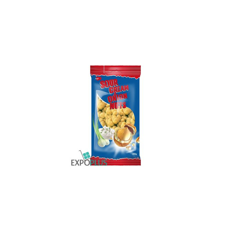 S007 JEGA PEANUTS SOURCREAM/ONION (7X200G)
