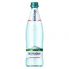 X011 MINERAL SPARKLING WATER ,,BORJOMI'' 12X500ML /GLAS
