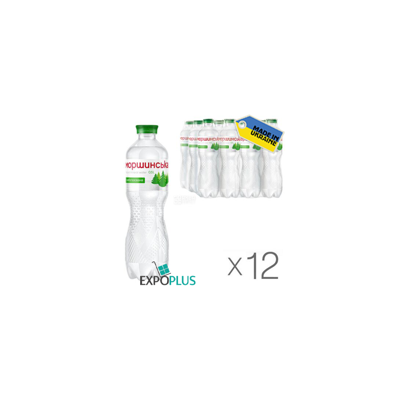 X075 MORSHYNSKA NATURAL WATER MEDIUM CARBONATED (12X0.5L)