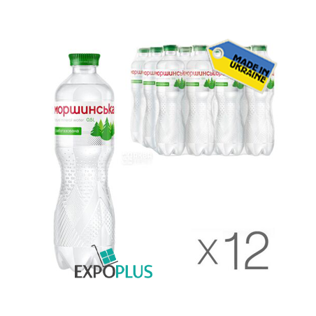 X075 MORSHYNSKA NATURAL WATER MEDIUM CARBONATED (12X0.5L)