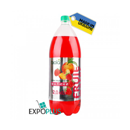 X082 BIOLA SPARKLING DRINK RASPBERRY/PEACH (6X2L)