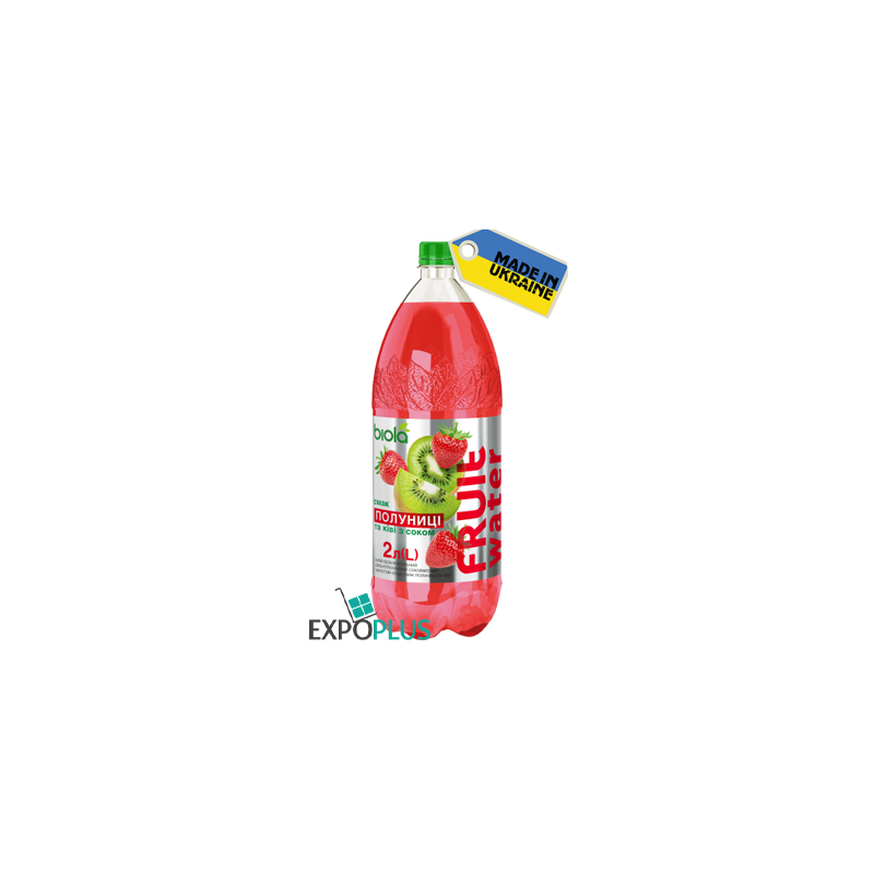 X084 BIOLA SPARKLING DRINK STRAWBERRY/KIWI (6X2L)