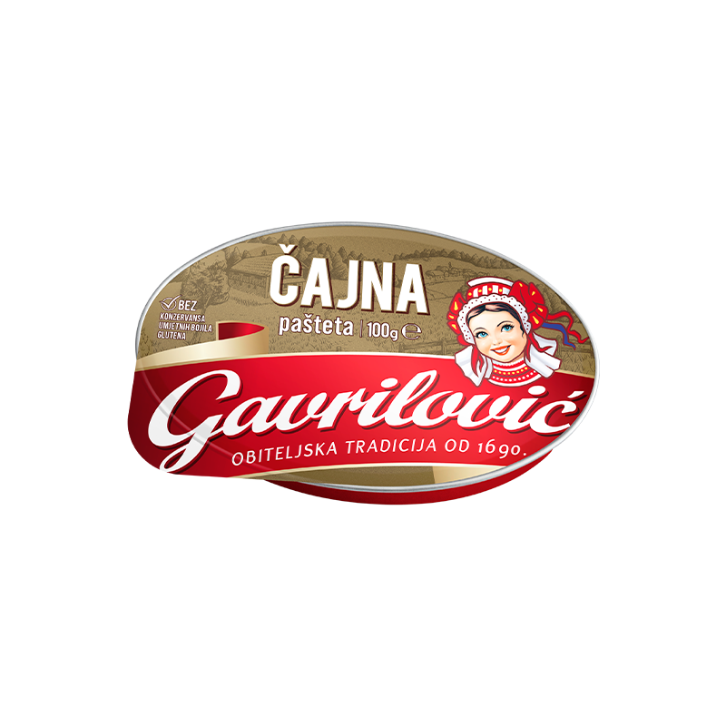 F004 GAVRILOVIC TEA PATE (16X100G)