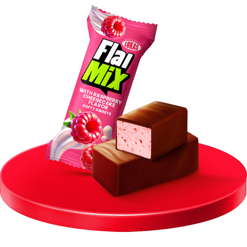 K711 LUKAS FLAIMIX WITH RASPBERRY CHEESECAKE 2,3KG BOX
