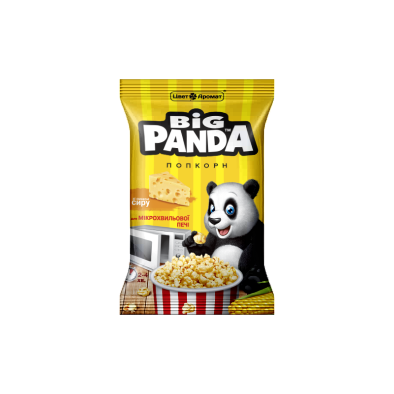 K700 PANDA MICROWAVE POPCORN CHEESE (20X100G)