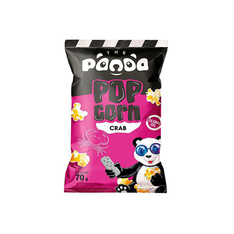 K703 PANDA POPCORN IN PACKET CRAB (24X70G)