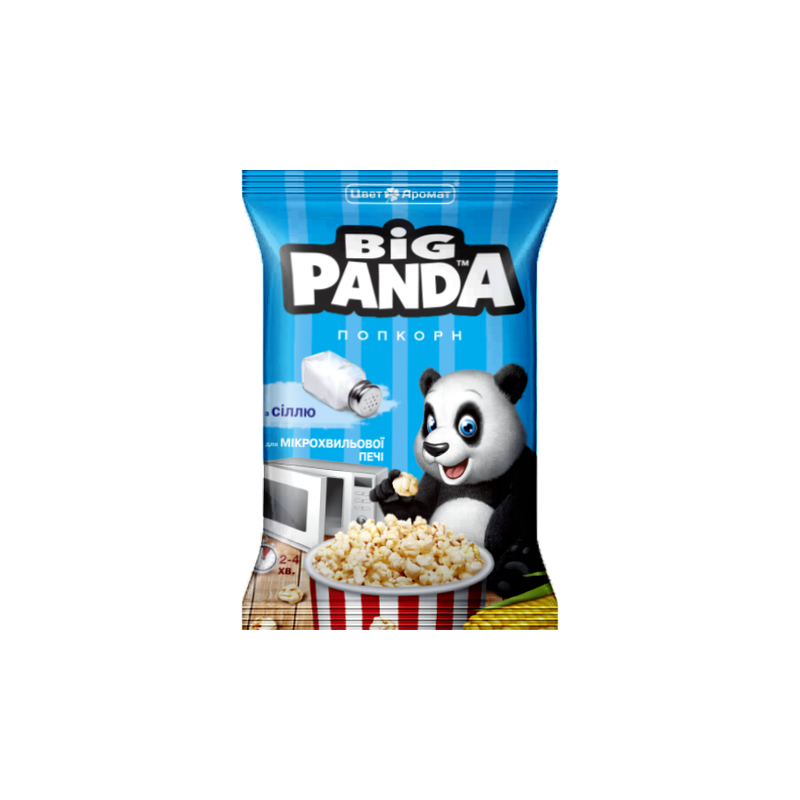 K701 PANDA MICROWAVE POPCORN SALT (20X100G)