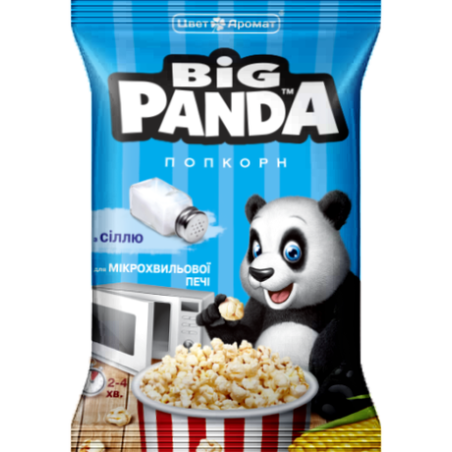 K701 PANDA MICROWAVE POPCORN SALT (20X100G)