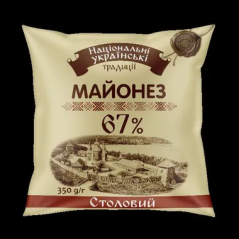 K790 NAT UKR TRAD MAYONNASE STOLOVYY 67% FILLPACK(38X300G)