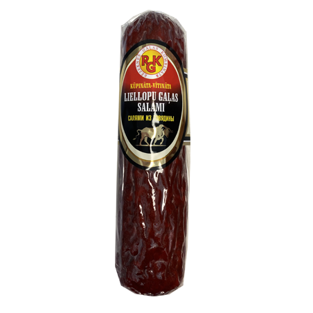 A222 RGK LIELLOPU SALAMI (270 G) BEEF SALAMI