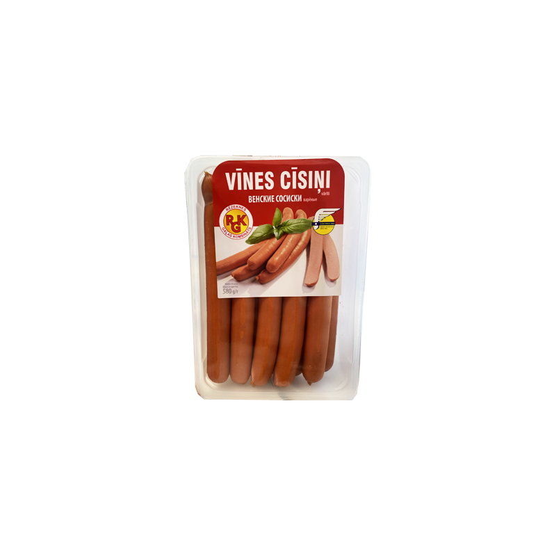A224 RGK BOILED SAUSAGES VINES (580 G)