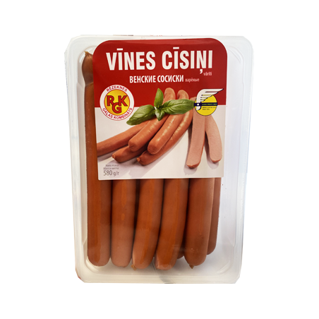 A224 RGK BOILED SAUSAGES VINES (580 G)