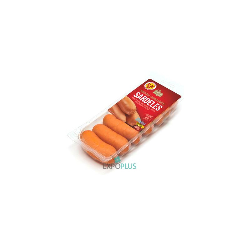 A249 RGK SARDELES (400 G) BOILED SAUSAGES EXTRA