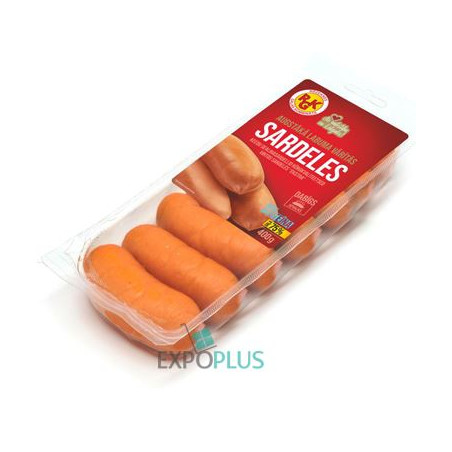 A249 RGK SARDELES (400 G) BOILED SAUSAGES EXTRA