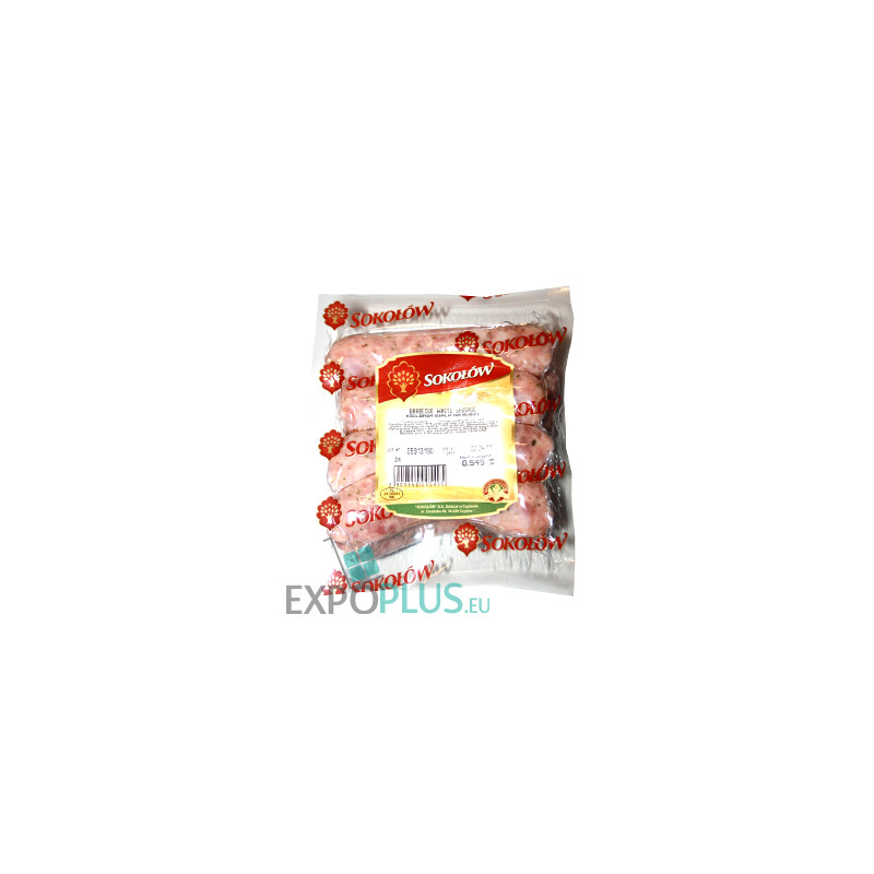 A030 SOKOLOW KIELBASA BIALA NA RUSZT (BOX APP. 10 KG)