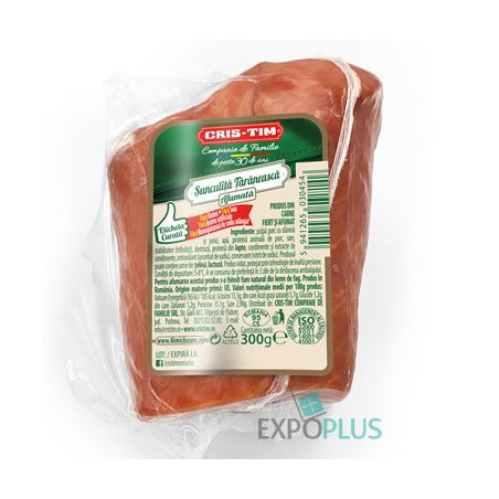 A327 CRISTIM SUNCULITA TARANEASCA AFUMAT 300G/ORDER BY PCS