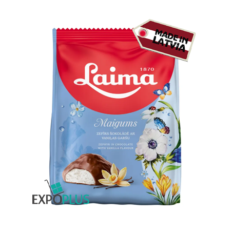 B175 LAIMA MAIGUMS ZEPHYR IN CHOCO VANILLA (6X200G)