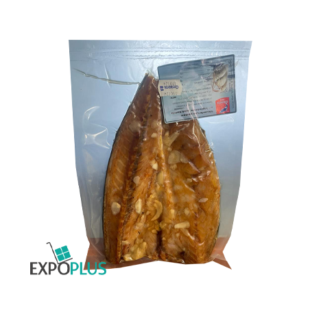 B299 ONIORS MACKEREL FILLET WITH GARLIC COLD SMOKED(KG)VAC