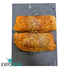 B301 ONIORS SALMON ROLL HOT SMOKED (KG)MIN.ORDER 3KG
