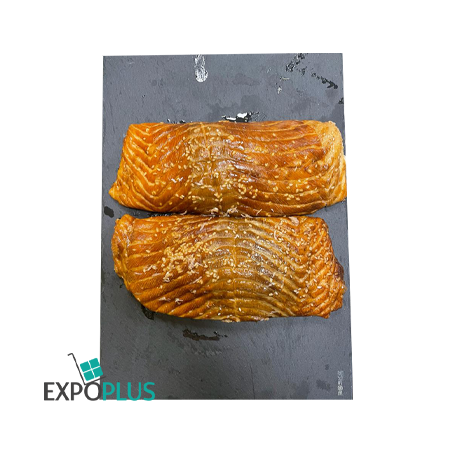 B301 ONIORS SALMON ROLL HOT SMOKED (KG)MIN.ORDER 3KG