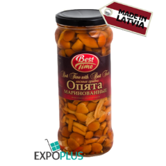 B327 MUSHROOMOFF CANNED MUSHROOMS HONEY AGARIC (12X580ML)