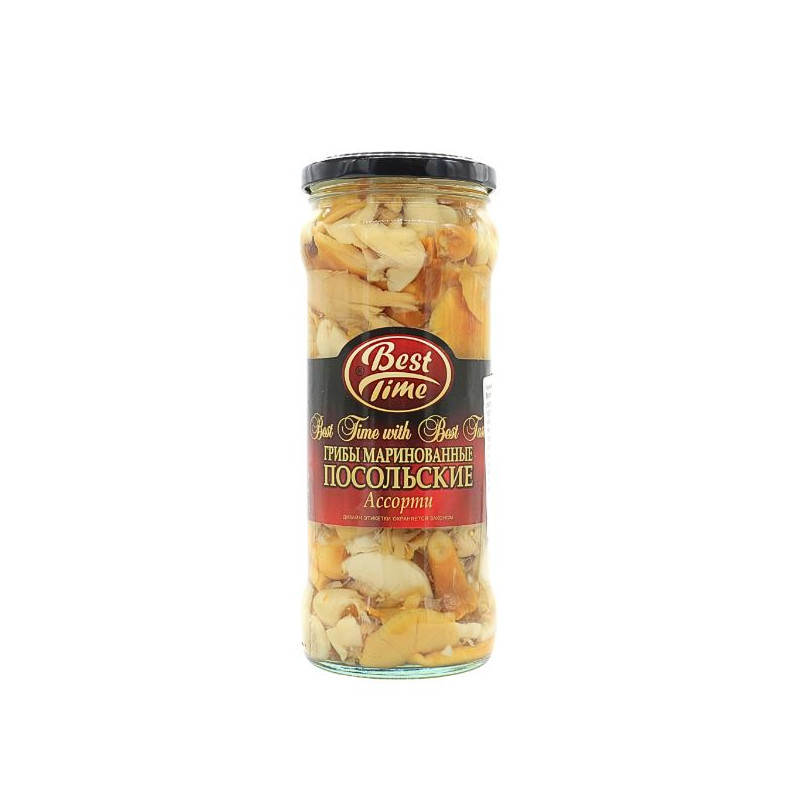 B353 CANNED MUSHROOMS ASSORTED POSOLSKIE 12X580ML