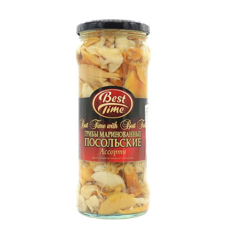 B353 CANNED MUSHROOMS ASSORTED POSOLSKIE 12X580ML