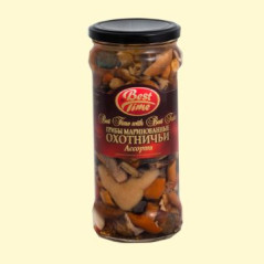 B358 CANNED MUSHROOMS ASSORTED ''OHOTNICI''12X580ML