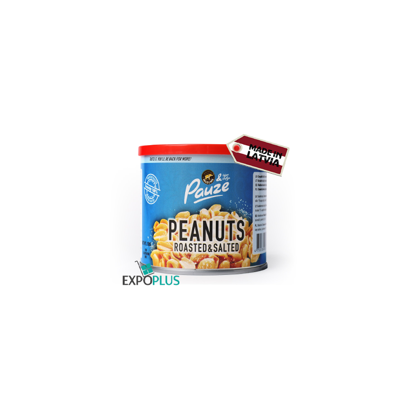 B359 PAUZE ROASTED SALTED PEANUTS (24X150G)