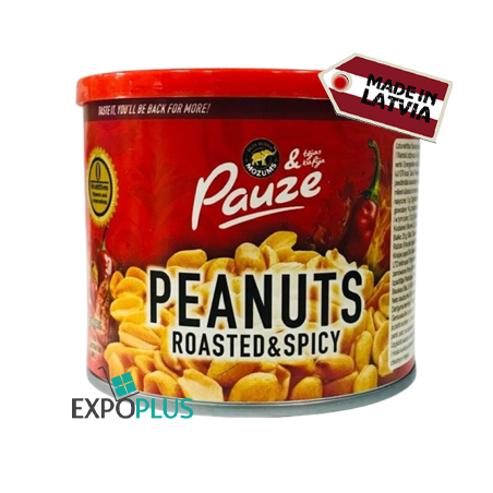 B361 PAUZE ROASTED SPICY PEANUTS (24X150G)