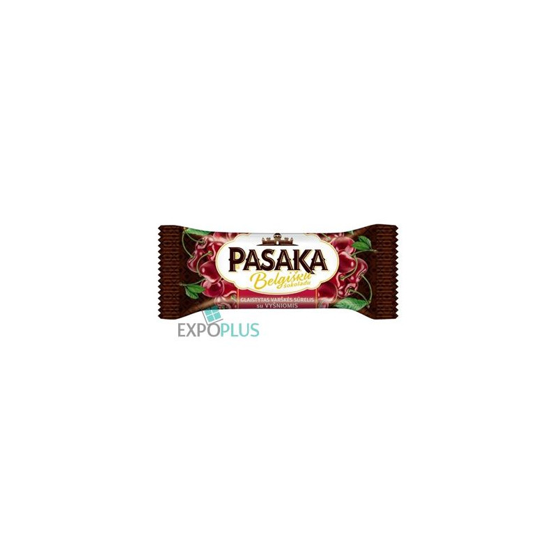 C039 PASAKA BELGIAN CREMA CHEESE CHERRY BAR 24X40G